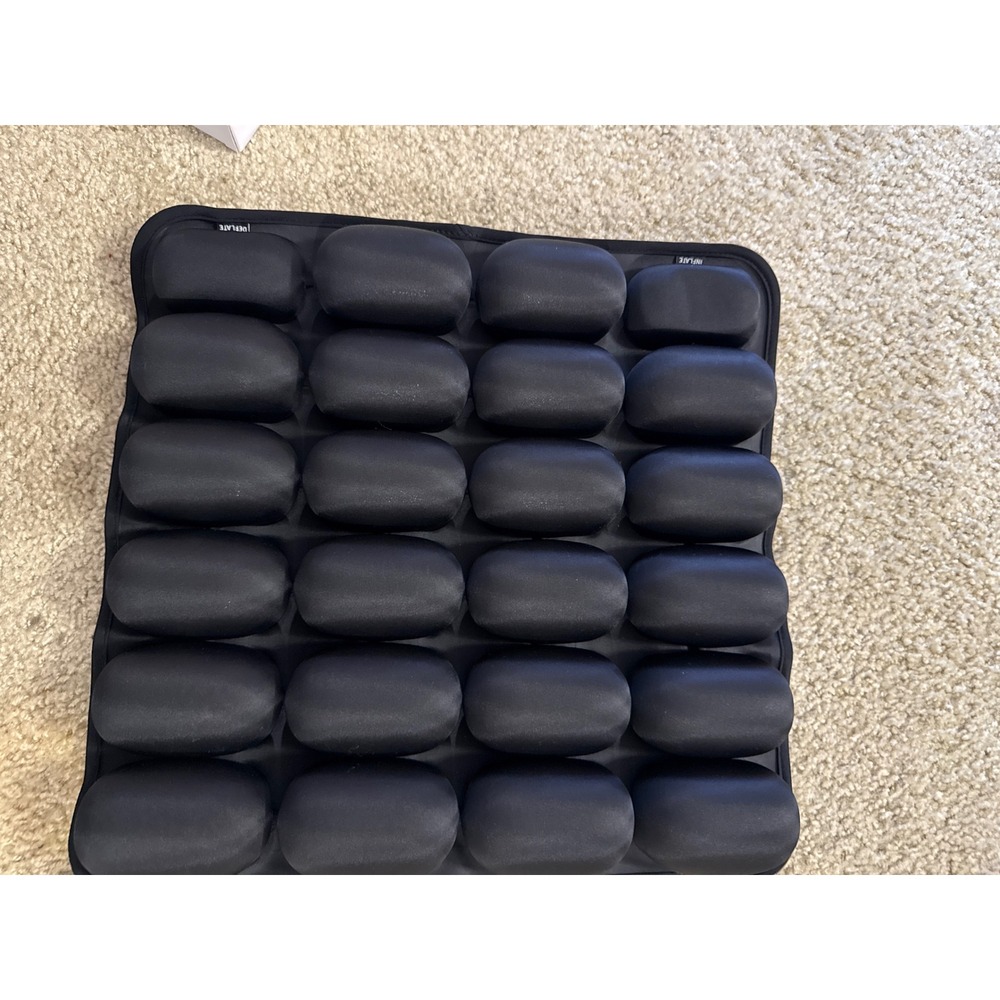 Sondur Inflatable Seat Cushion Black Ergonomic Air Pressure Relief Pad